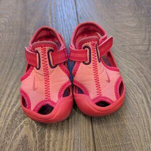 Nike Sunray Protect 2 Toddler Sandals Pink Size 4C